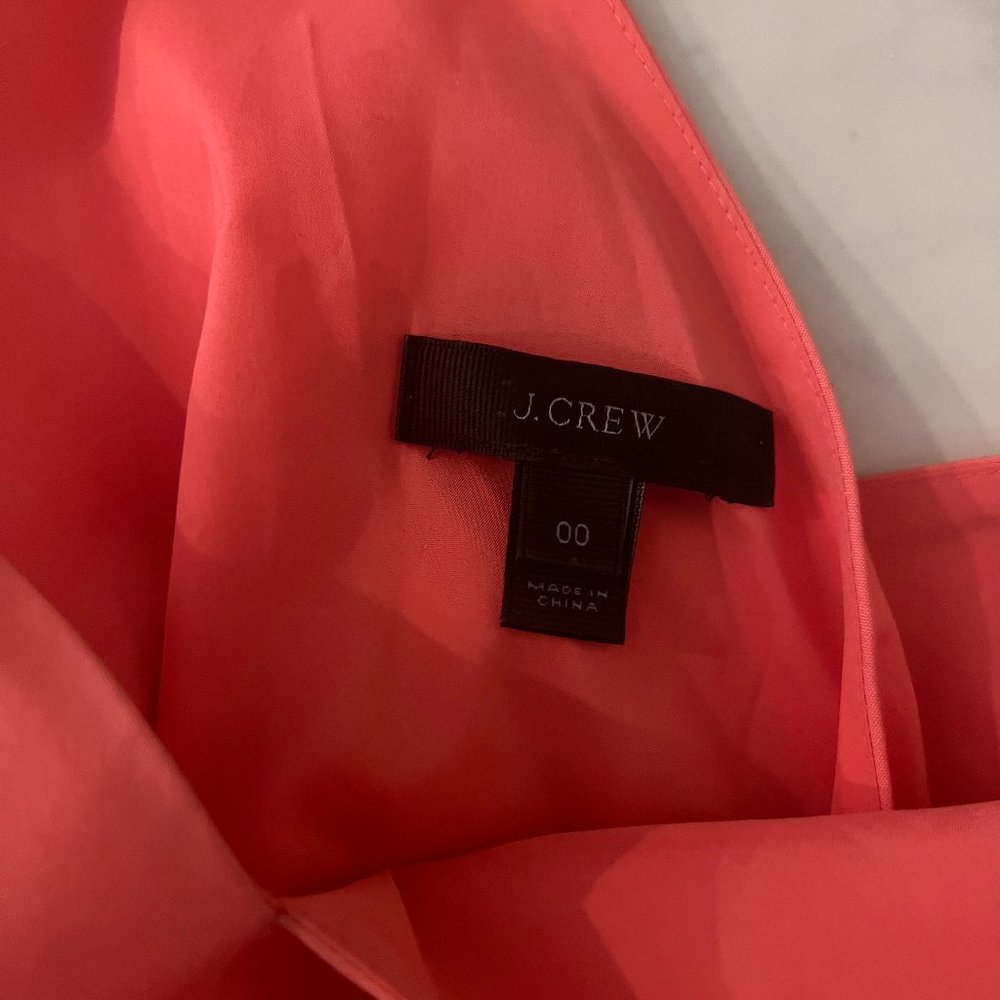 J. Crew Jumpsuit CORAL - Wrap-tie - Size 00 - Picture 8 of 8